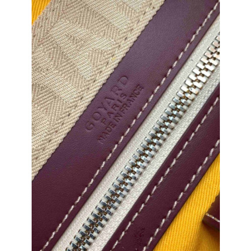 Goyard Saint Jeanne MM Bowler Burgundy Bag
