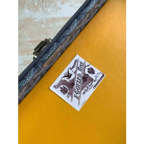 Goyard 352 Case Grey Bag