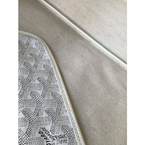 Goyard Saint Louis PM White Bag