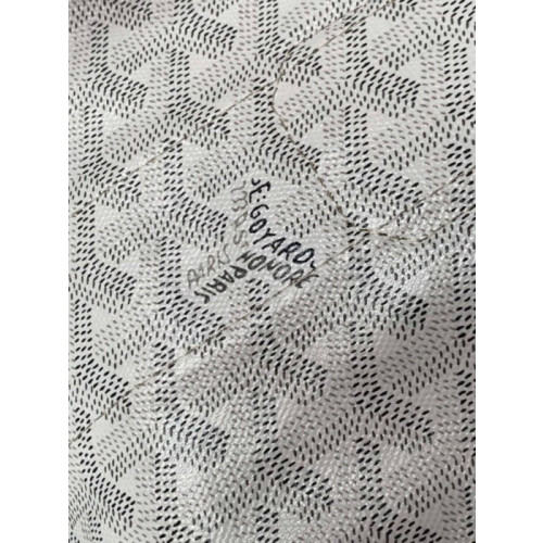 Goyard Belharra White Bag