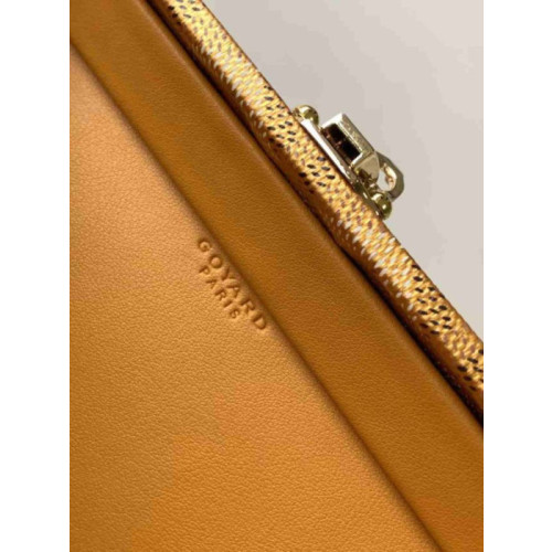 Goyard Minaudiere Trunk Limited Edition Gold Bag