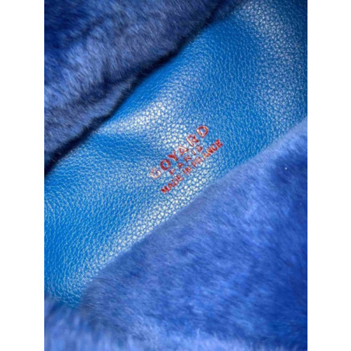 Goyard Rabbit Fur Mini Tote Sky Blue Bag