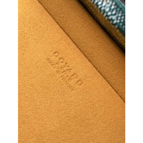 Goyard Grand H&Atilde;&acute;tel Trunk Green Bag