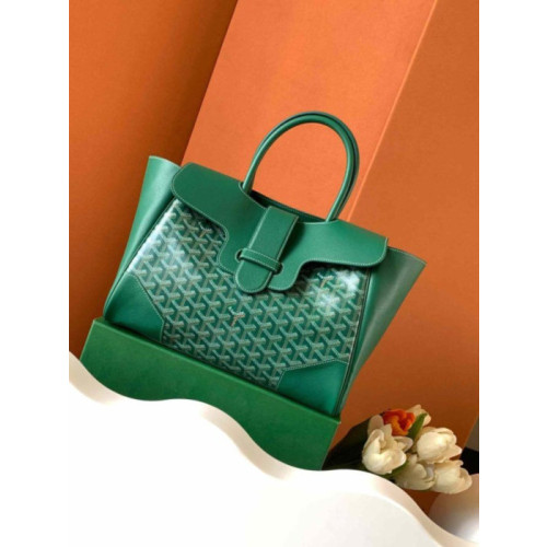 Goyard Saigon Tote Green Bag
