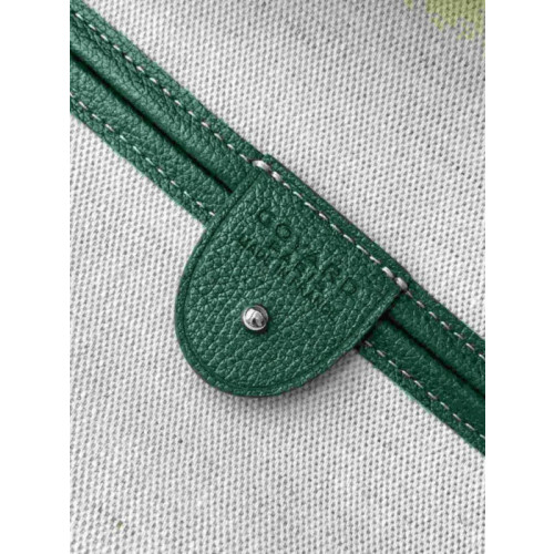 Goyard Artois MM Goyardine Pearlescent Green Bag