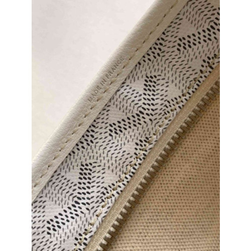 Goyard Boheme Hobo Heart White Bag