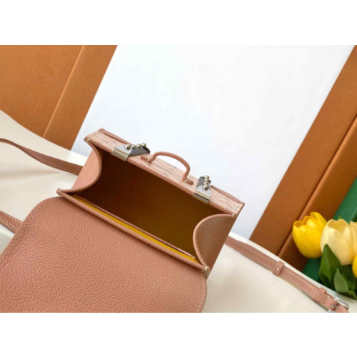 Goyard Saigon Structure Nano Pearlescent Coral Pink Bag