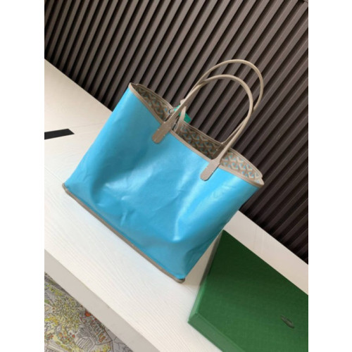Goyard Saint Louis Goyardine Claire Voie PM Turquoise Bag