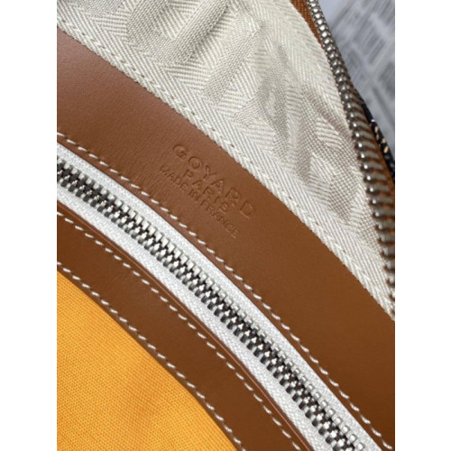 Goyard Croisiere 50 Duffle Black & Tan Bag