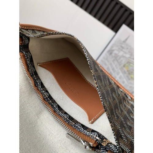 Goyard Plumet Pocket Wallet Black & Tan