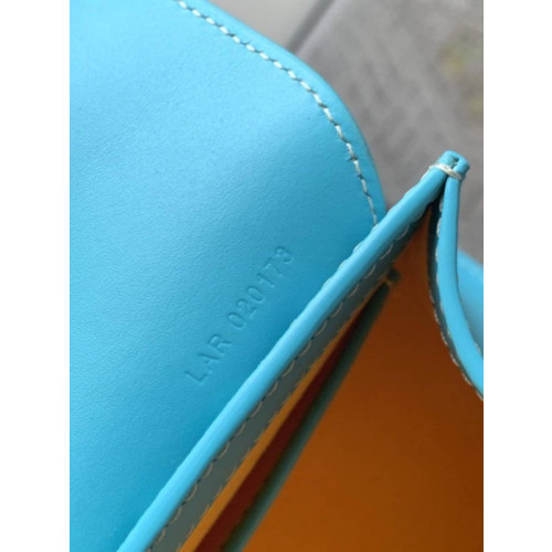 Goyard Sa&Atilde;&macr;gon Structure Mini Blue Bag