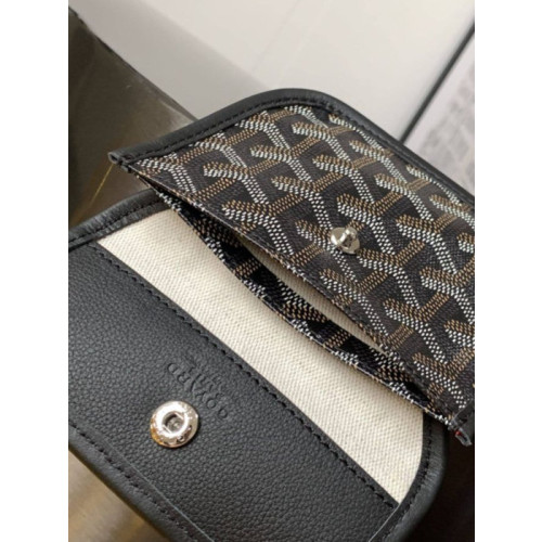 Goyard Anjou Mini French Bulldog Black Bag