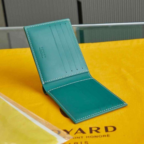 Goyard Victoire Wallet Green