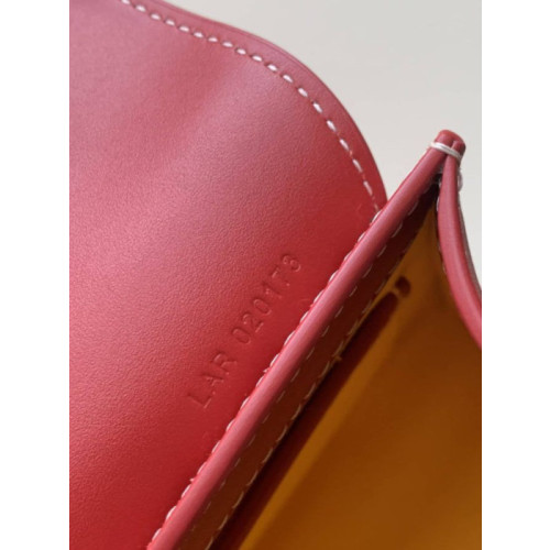 Goyard Sa&Atilde;&macr;gon Structure Mini Red Bag
