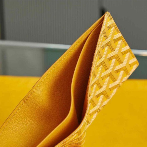 Goyard Victoire Wallet Yellow