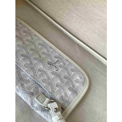 Goyard Saint Louis GM White Bag
