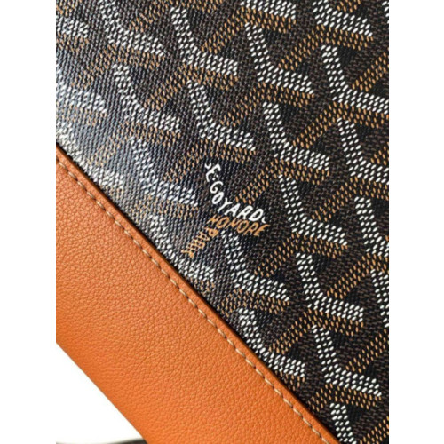 Goyard Cisalpin Document Case Black & Tan