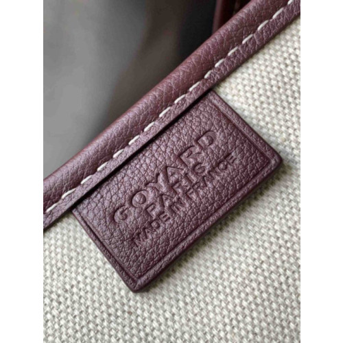 Goyard Poitiers Burgundy Bag