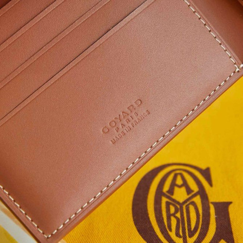 Goyard Victoire Wallet Black & Tan