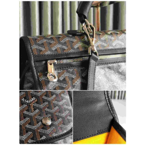 Goyard Saint Leger Backpack Limited Edition French Bulldog Black