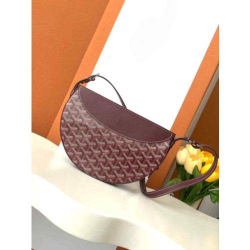 Goyard Hirondelle Burgundy Bag