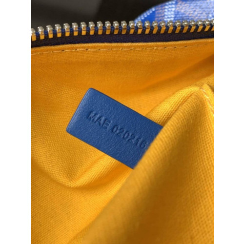 Goyard Bowling 25 Toiletry Sky Blue Bag