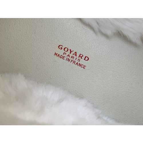 Goyard Rabbit Fur Mini Tote White Bag