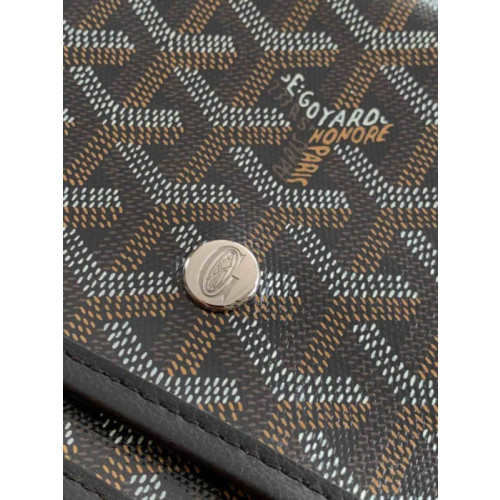 Goyard Plumet Pocket Wallet Heart Black