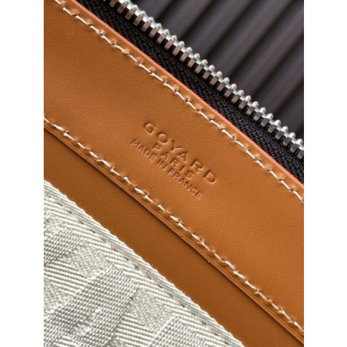Goyard Marie Galante Black & Tan Bag