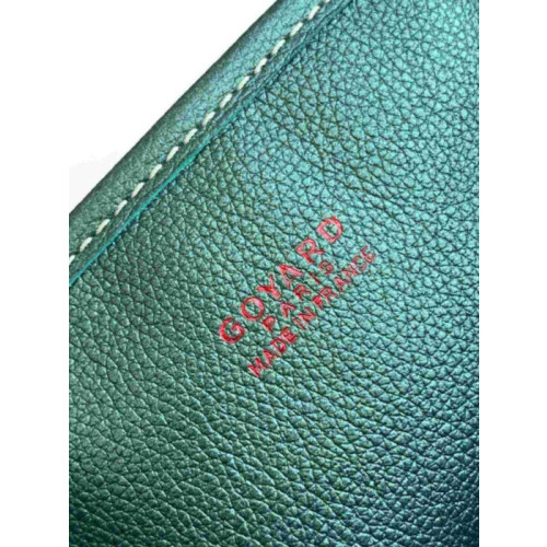 Goyard Anjou Mini Goyardine Limited Edition Pearlescent Green Bag