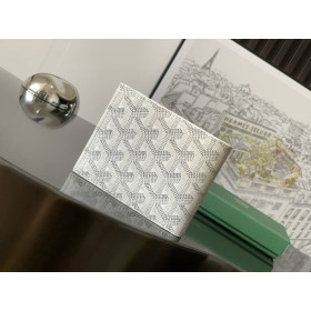 Goyard Card Wallet White