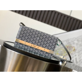 Goyard Monte-Carlo PM Clutch Grey Bag