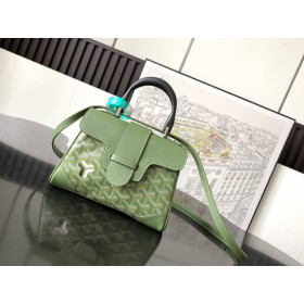 Goyard Sa&Atilde;&macr;gon Souple Mini Limited Edition Forest Green Bag