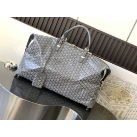Goyard Duffle 55 Grey Bag