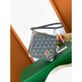 Goyard De Trunk Grey Bag