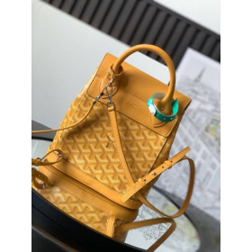 Goyard Alpin Mini Backpack Yellow