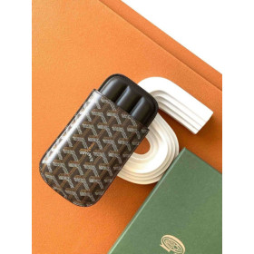 Goyard Churchill 3 Cigar Case Black