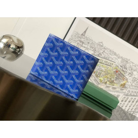 Goyard Card Wallet Sky Blue