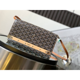 Goyard Monte-Carlo PM Clutch Black & Tan Bag
