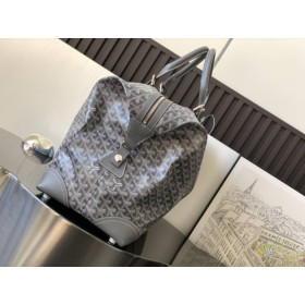 Goyard Duffle 55 Grey Bag