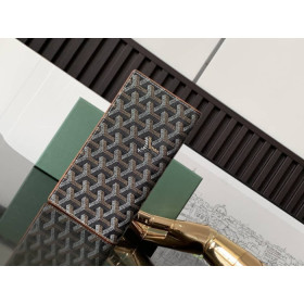 Goyard Long Wallet Black & Tan