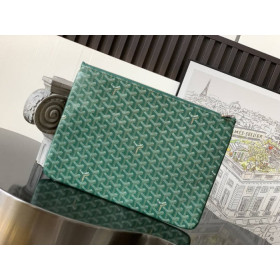 Goyard Senat GM Pouch Green Bag