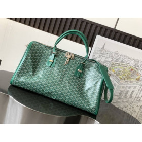 Goyard Croisiere 50 Duffle Green Bag