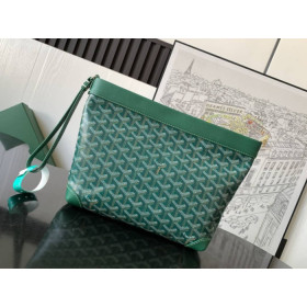 Goyard Conti Pouch Green Bag