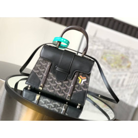 Goyard Sa&Atilde;&macr;gon Structure Mini Limited Edition Black Bag