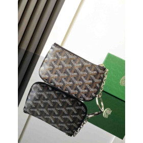 Goyard Senat Nano Key Pouch Black Bag