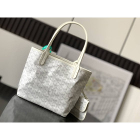 Goyard Saint Louis Mini White Bag
