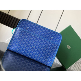Goyard Jouvence GM Toiletry Sky Blue Bag