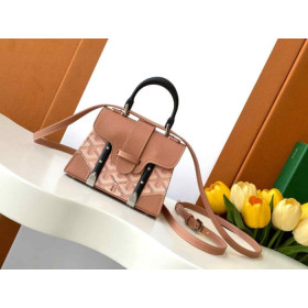 Goyard Saigon Structure Nano Pearlescent Coral Pink Bag