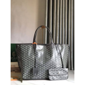 Goyard Reversible Anjou GM Grey Bag